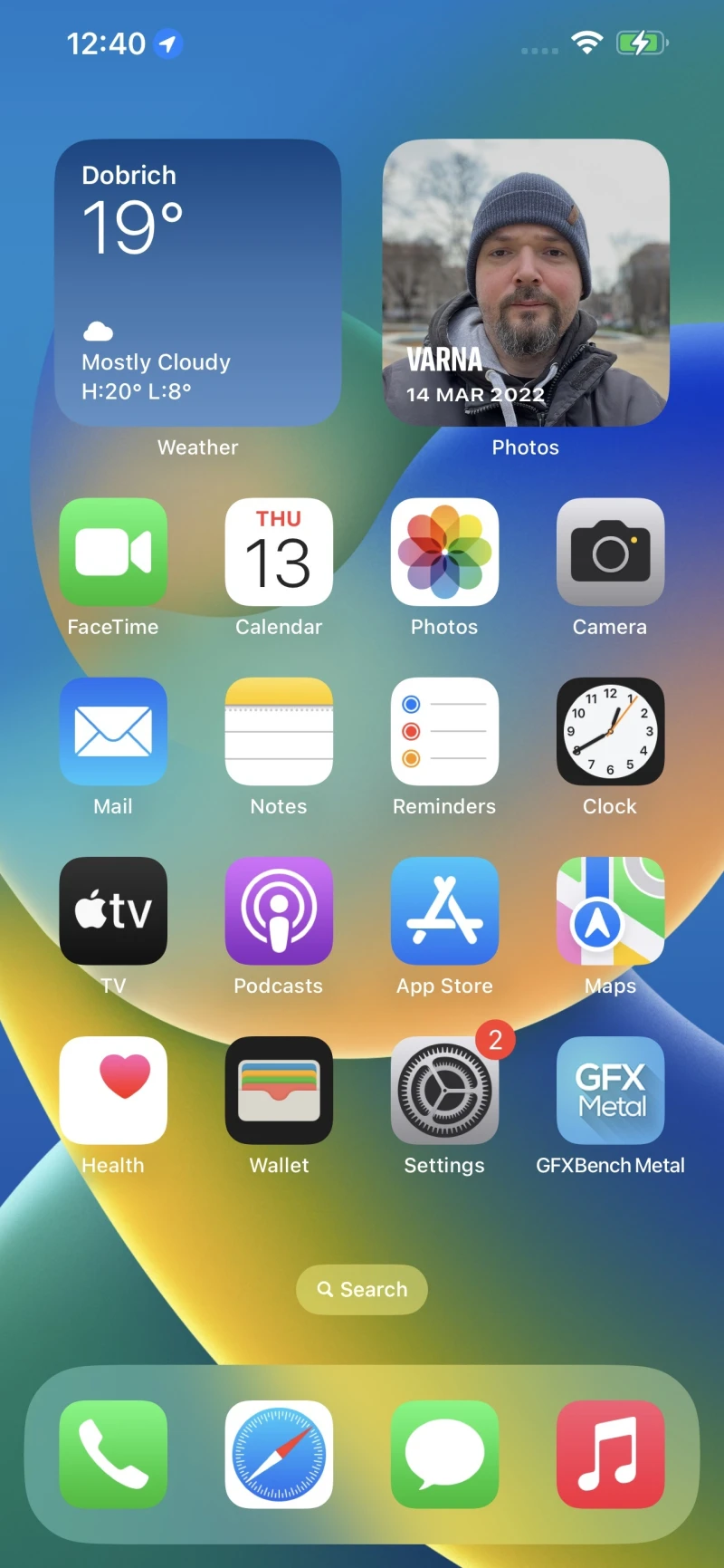 iOS 16 on the iPhone 14 Plus