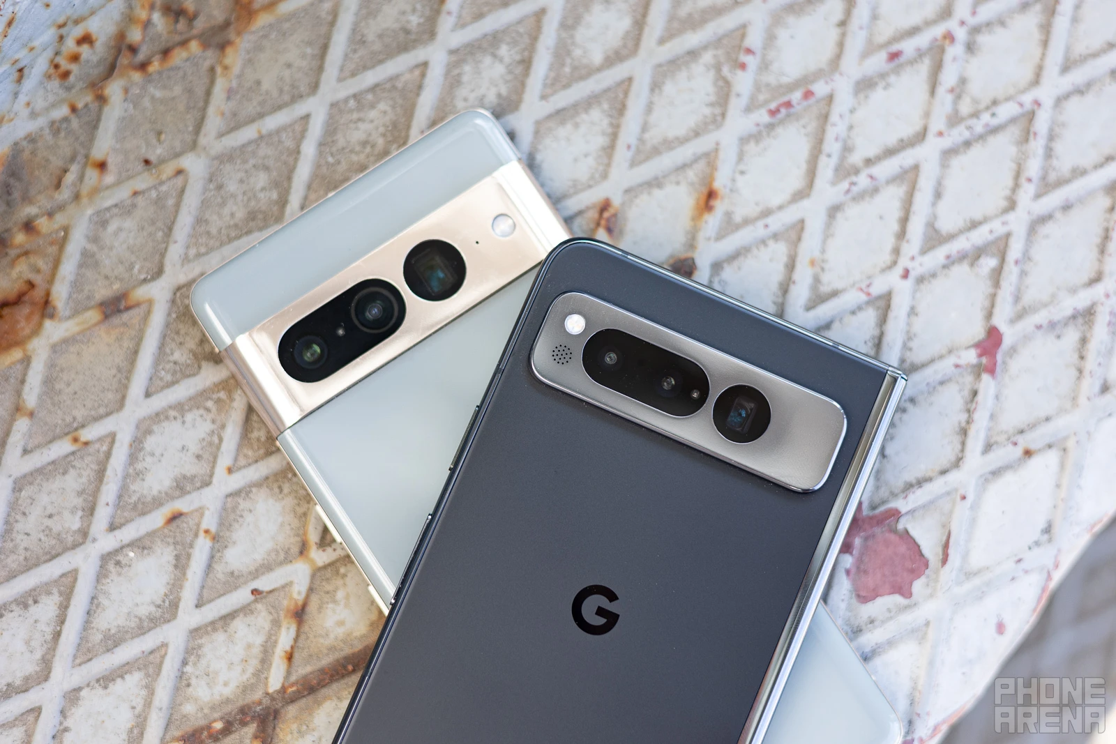 (Image Credit - PhoneArena) - Google Pixel Fold vs Pixel 7 Pro: foldable phone pros and cons