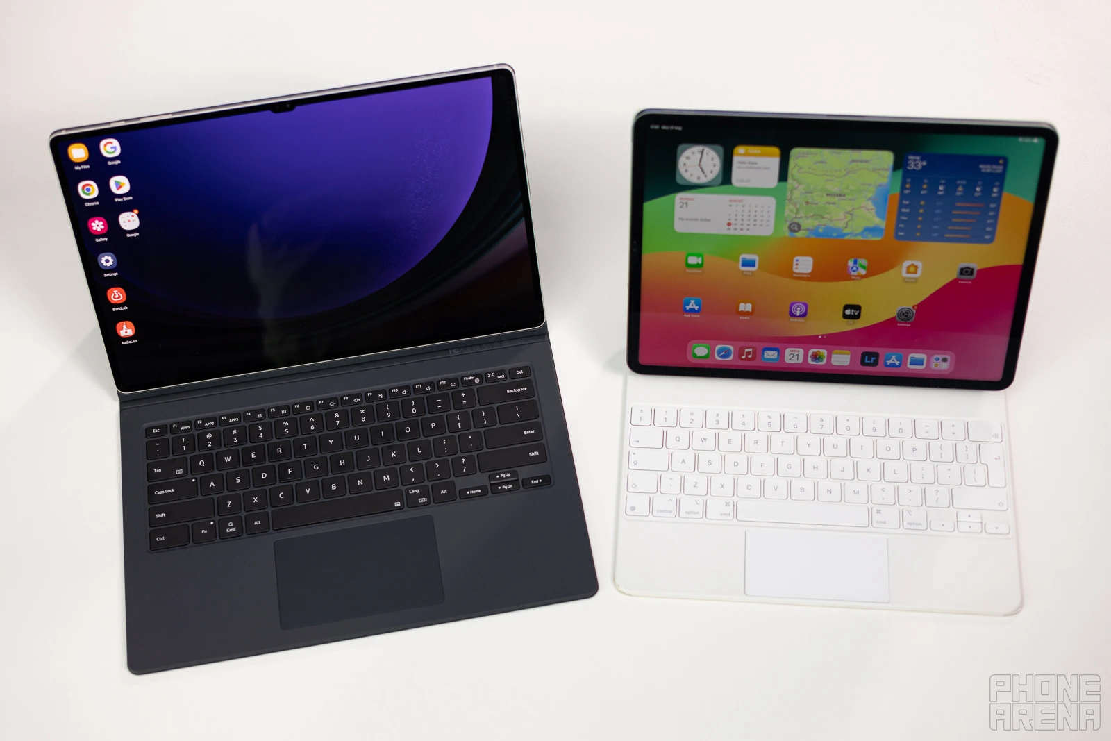 Samsung Galaxy Tab S9 Ultra vs Apple iPad Pro 12.9: what's the better laptop replacer?