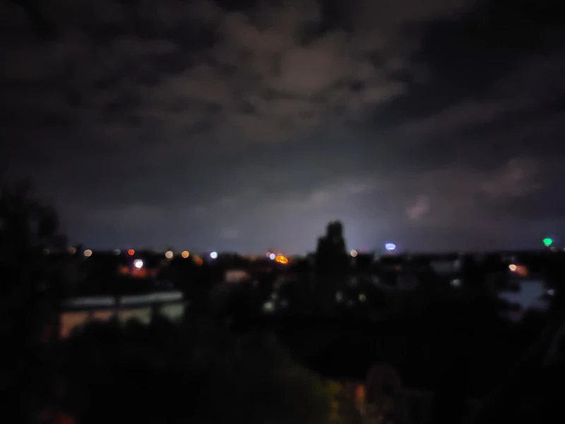 Camera struggling to find focus.