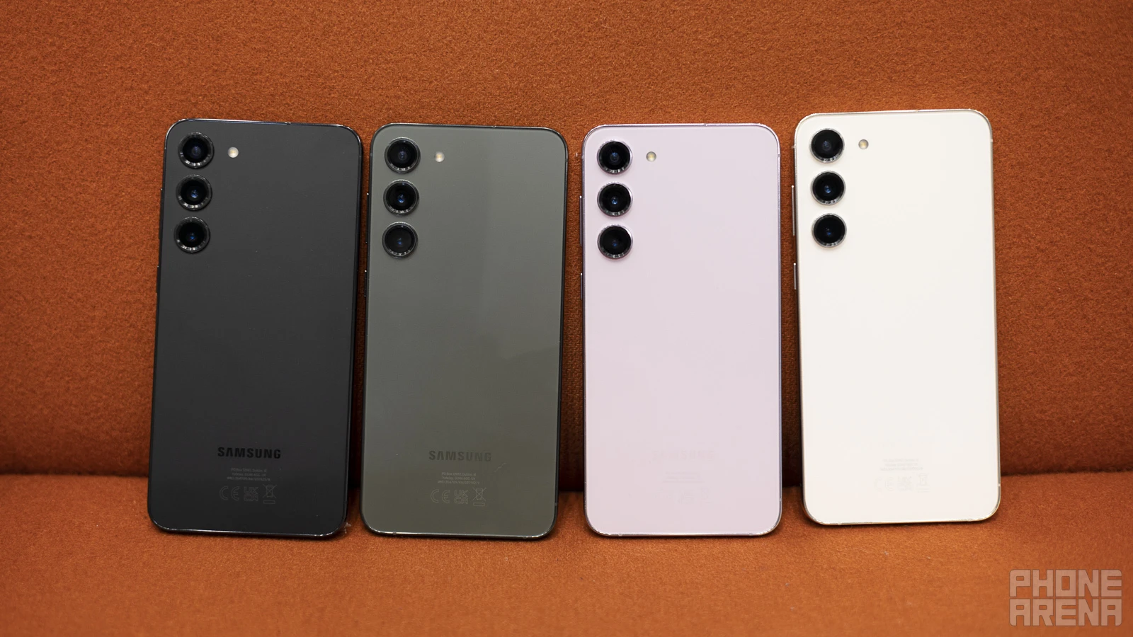 S23 colors (Image credit - PhoneArena) - Samsung Galaxy S23 vs Galaxy S22: what's new, is it worth it?