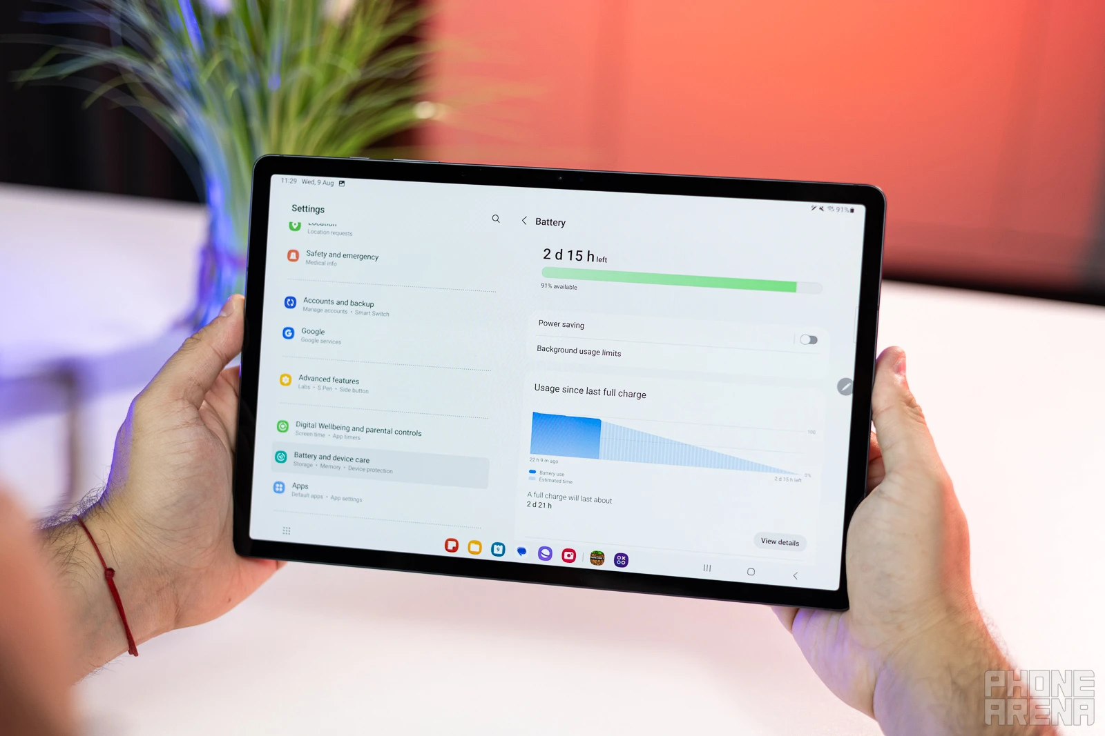 (Image Credit - PhoneArena) - Samsung Galaxy Tab S9 Plus Review: Excellent!