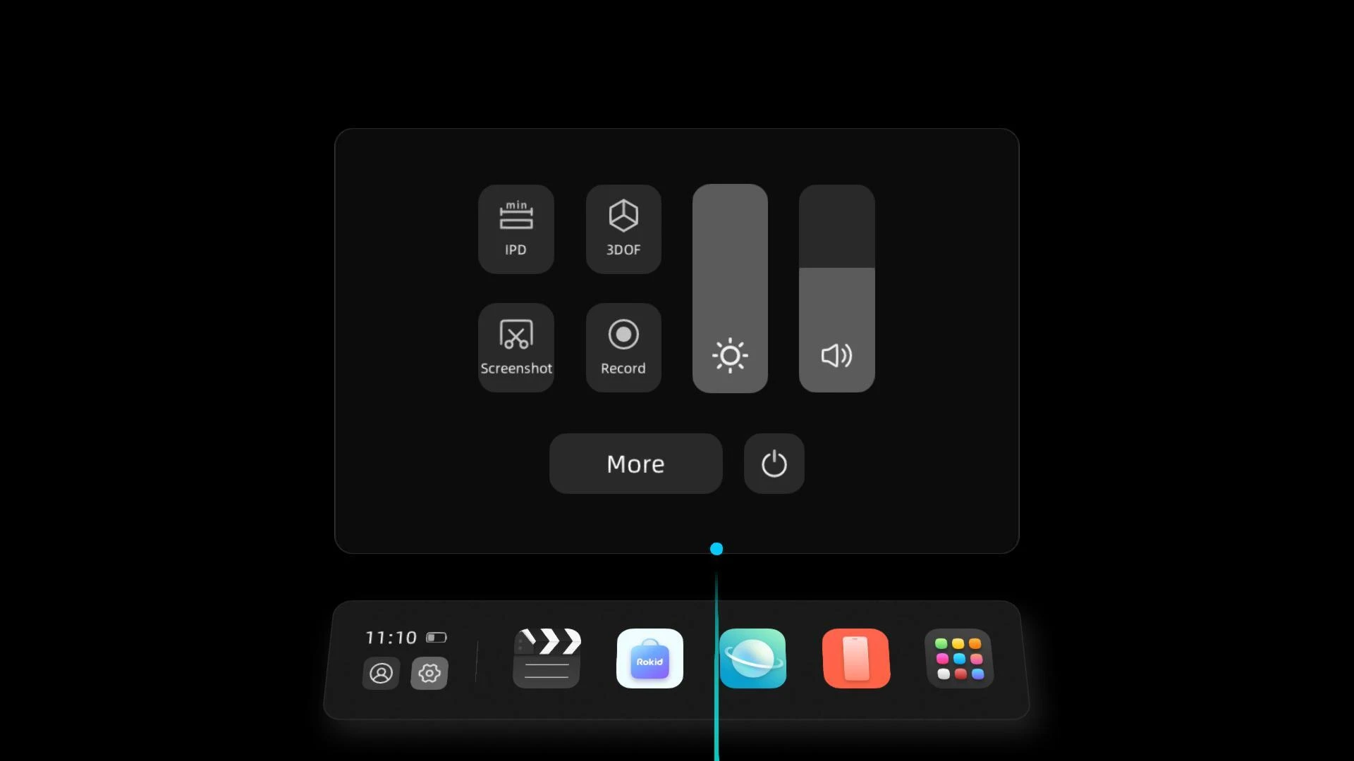 AR Mode on the Rokid Max - Rokid Max review: Impressive screen and sound, all in the form factor of sunglasses