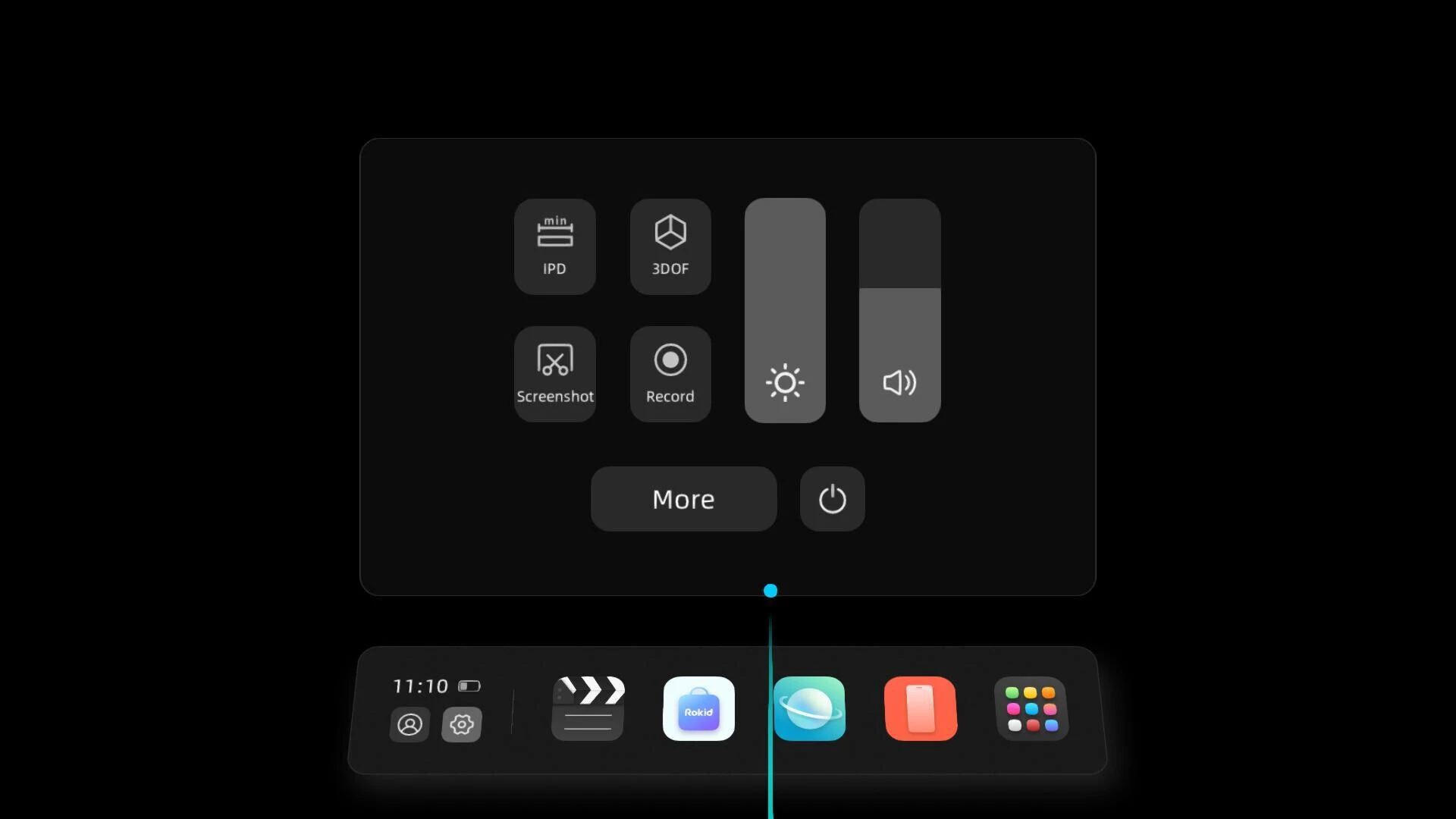 The Rokid Max's companion app for Android is pretty much just a launcher - Xreal Air vs Rokid Max: The best consumer AR glasses right now? Which should you buy in 2023?