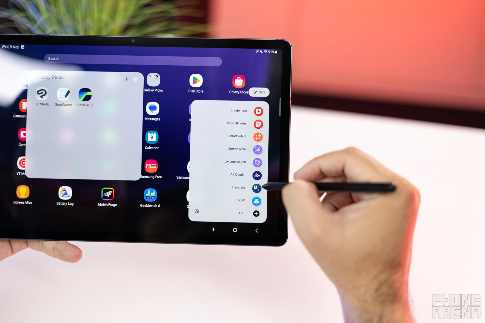 (Image Credit - PhoneArena) - Samsung Galaxy Tab S9 Plus Review: Excellent!