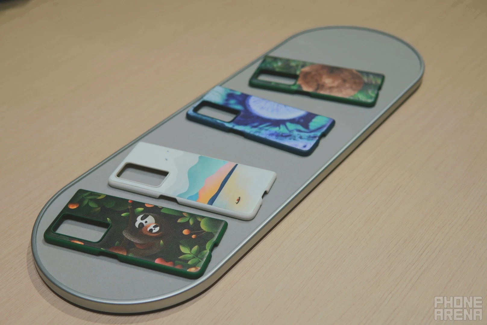 Some cases for Honor Magic V2 (Image credit - PhoneArena) - Honor Magic V2 hands-on: thin on the outside, packed to the brim on the inside