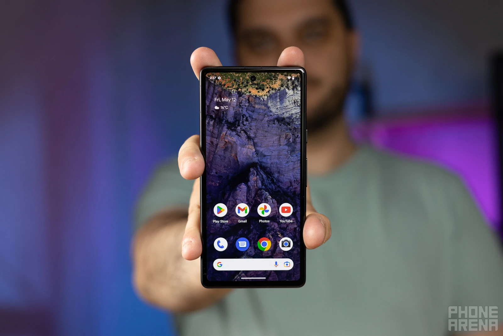 (Image credit - PhoneArena) Google Pixel 7a display - Google Pixel 7a Review: It's worth it