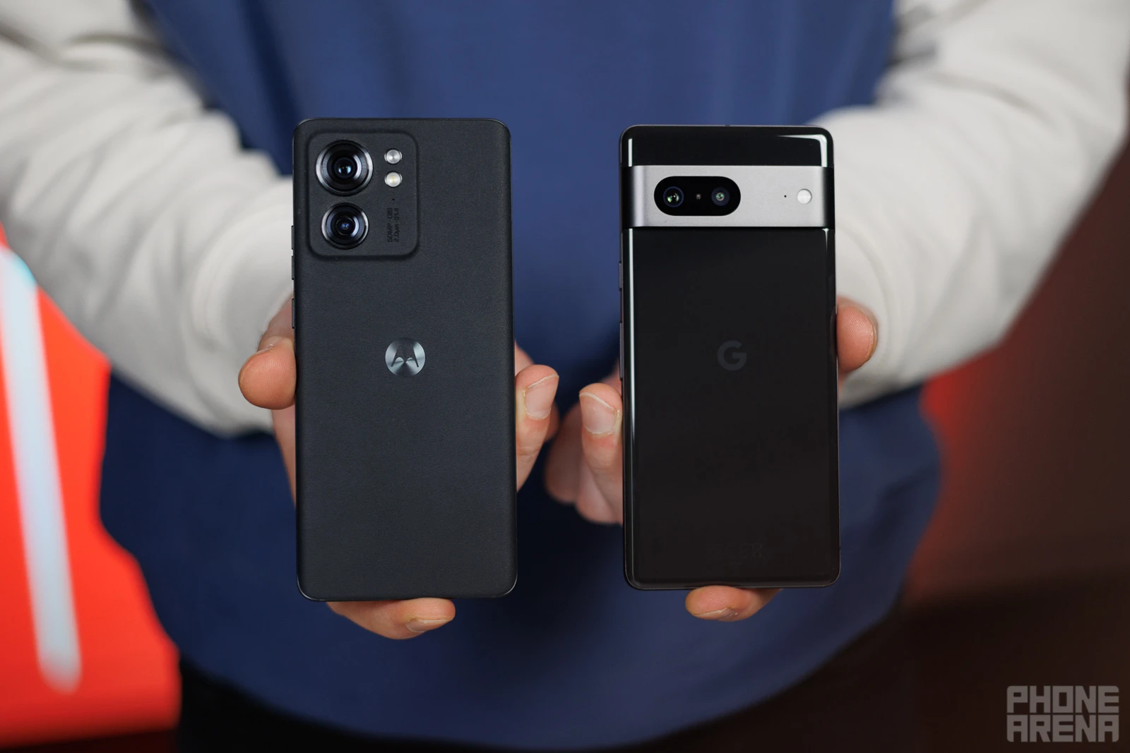 Image Credit - PhoneArena - Motorola Edge 40 vs Google Pixel 7: style versus camera