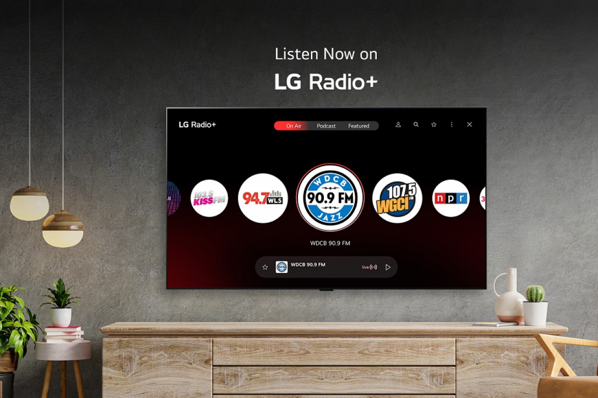 LG unveils Radio+ audio streaming service