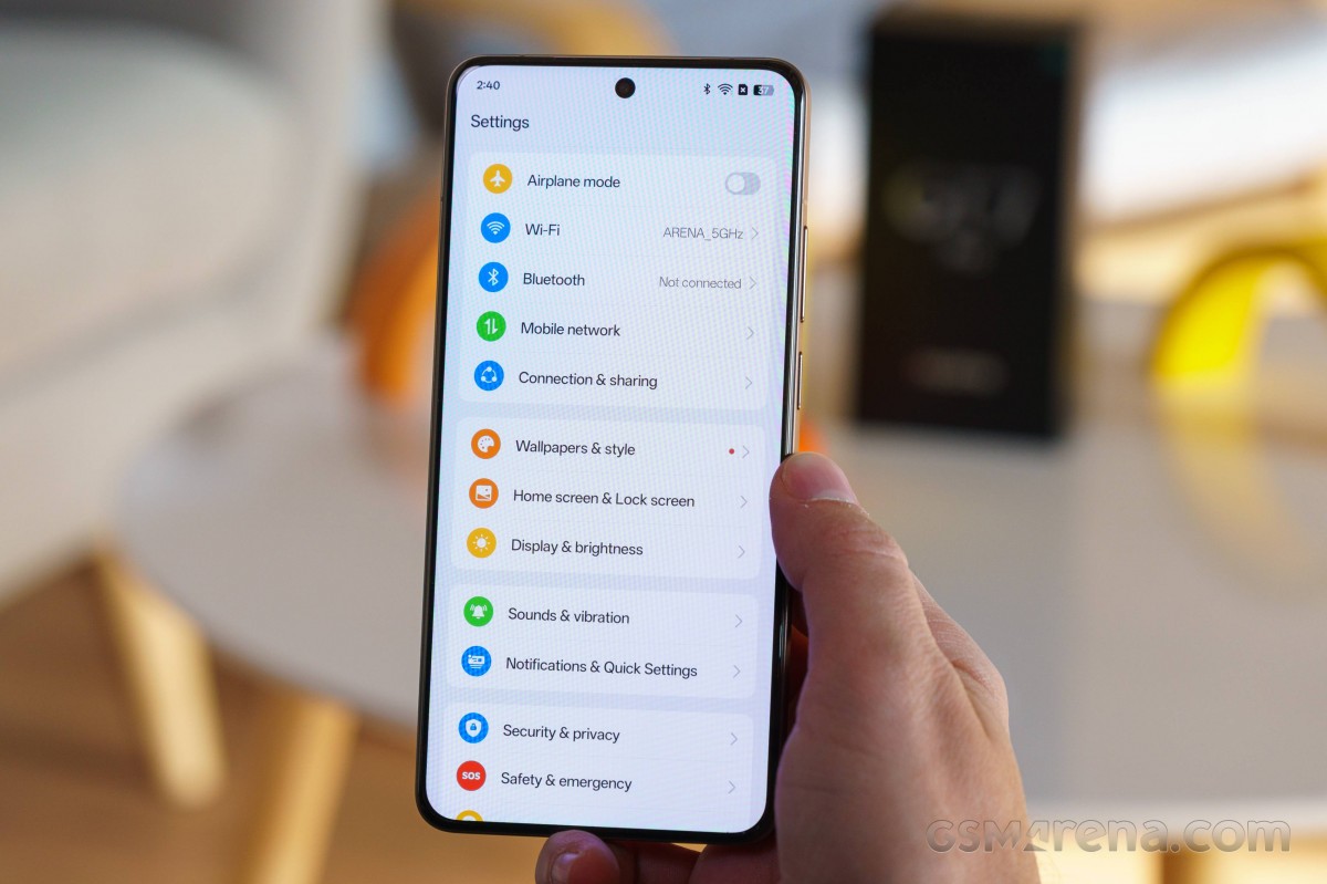 Realme GT 7 Pro's inaugural software update