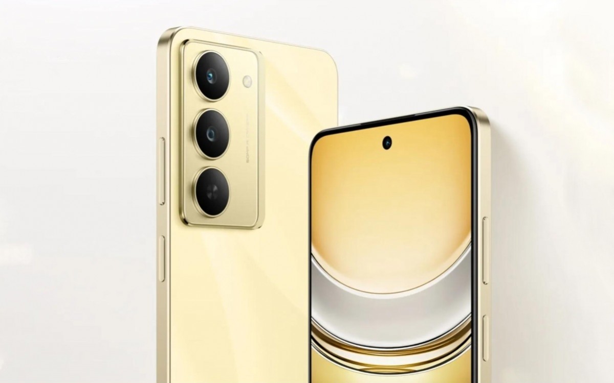 Realme 14x sports dual camera setup