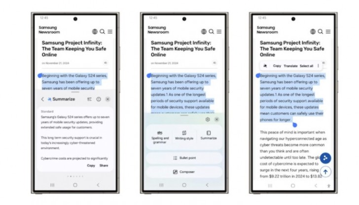 New Features in One UI 7 Beta
