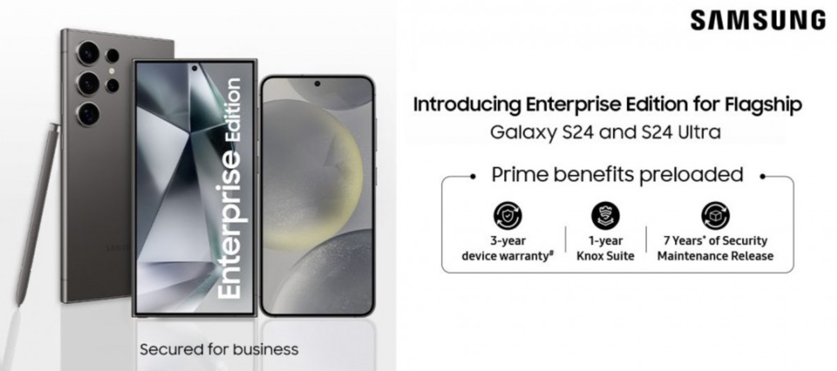 Samsung launches Enterprise Edition Galaxy S24 and S24 Ultra in India
