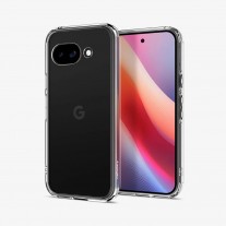 Pixel 9a in Spigen Ultra Hybrid Back Cover case