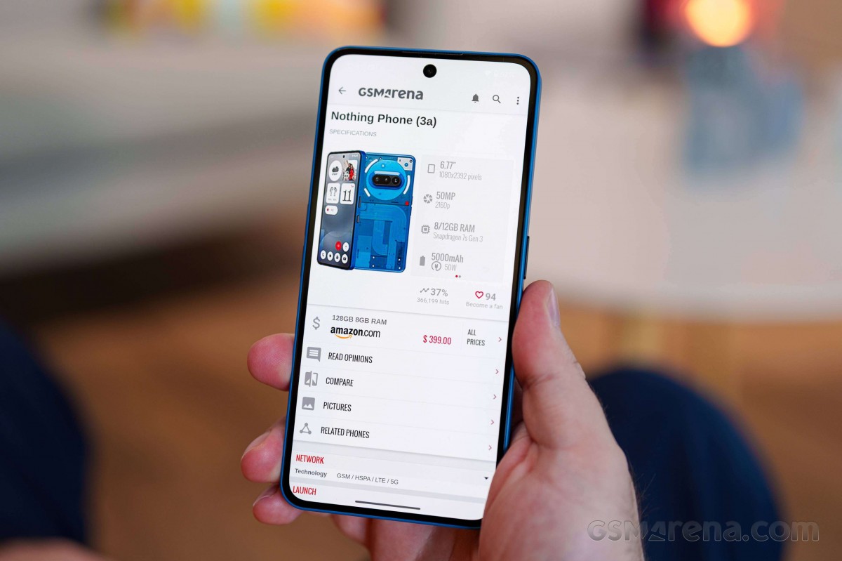 Camera Feature of Nothing Phone (3a)