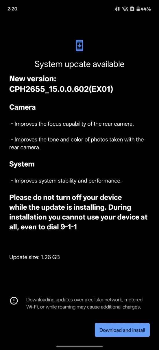 OnePlus 13 Camera Update