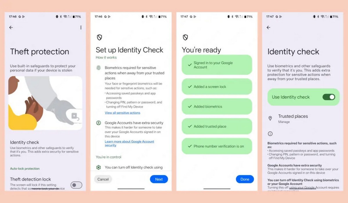 Identity Check Feature