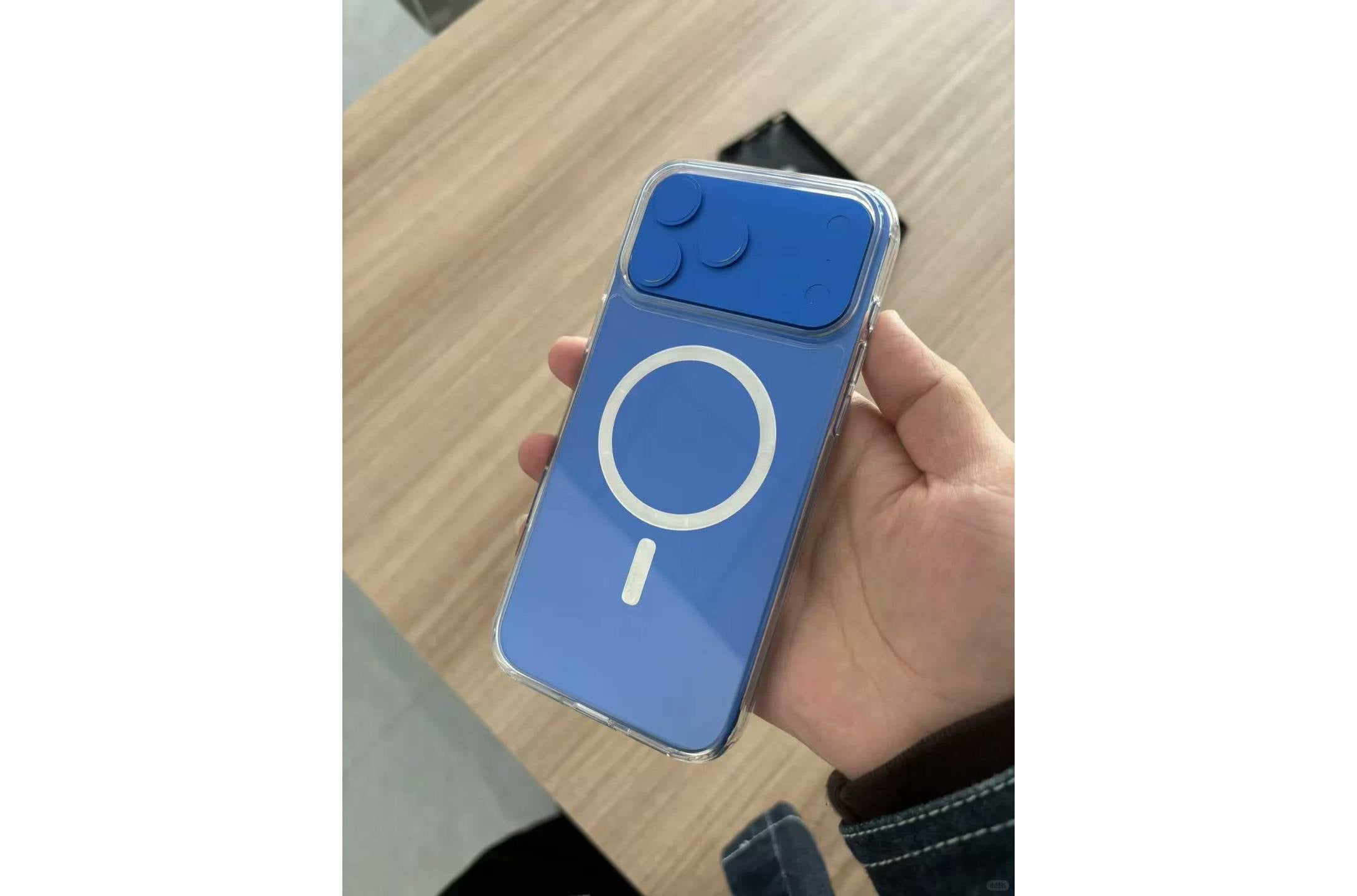 Alleged iPhone 17 Pro Max case image