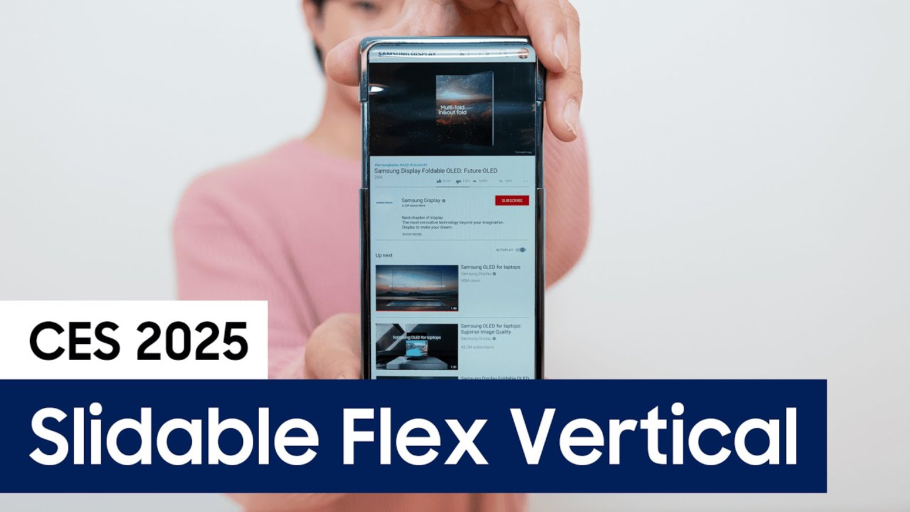 Samsung Slidable Flex Vertical