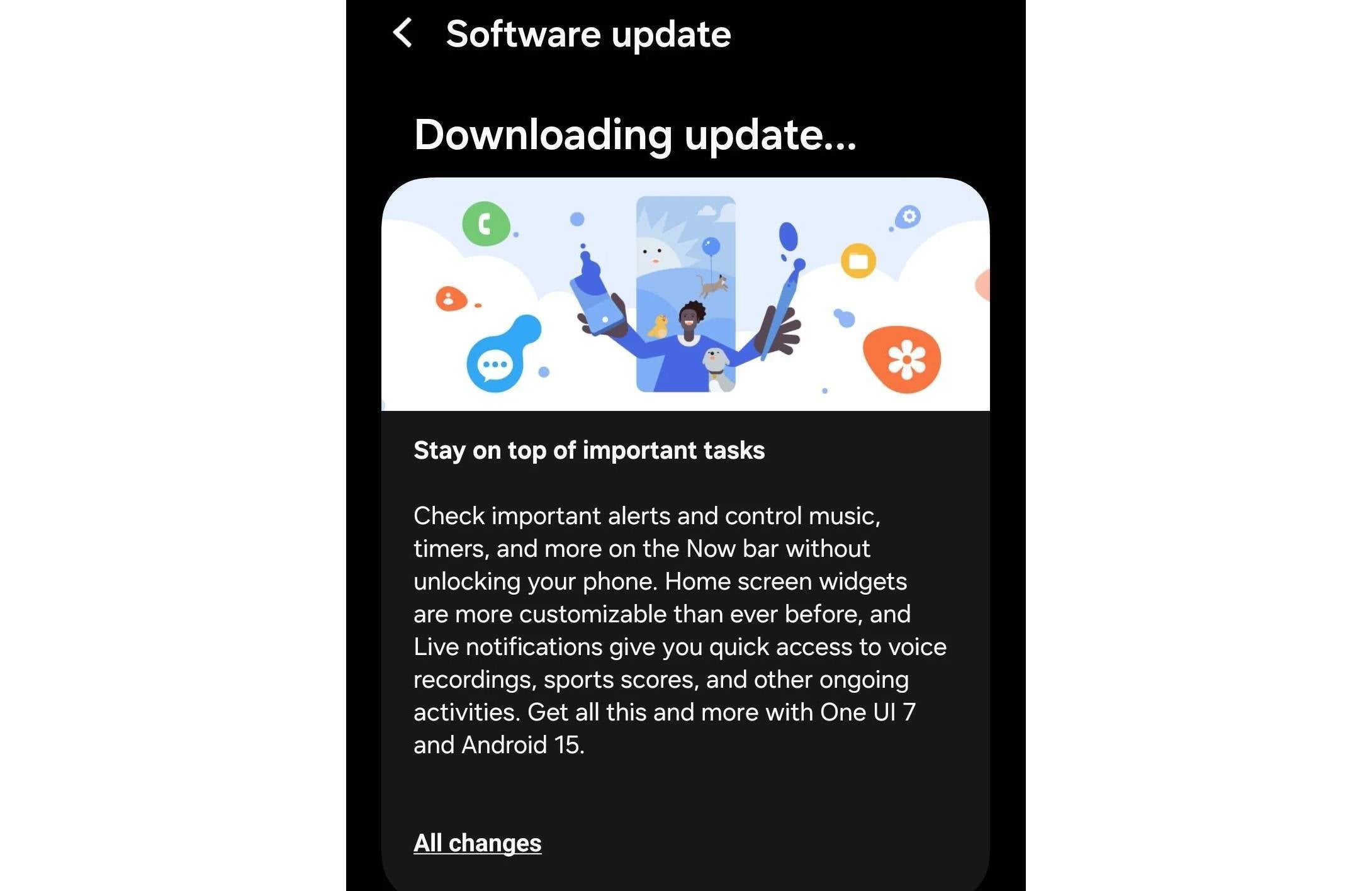 T-Mobile One UI 7 Update