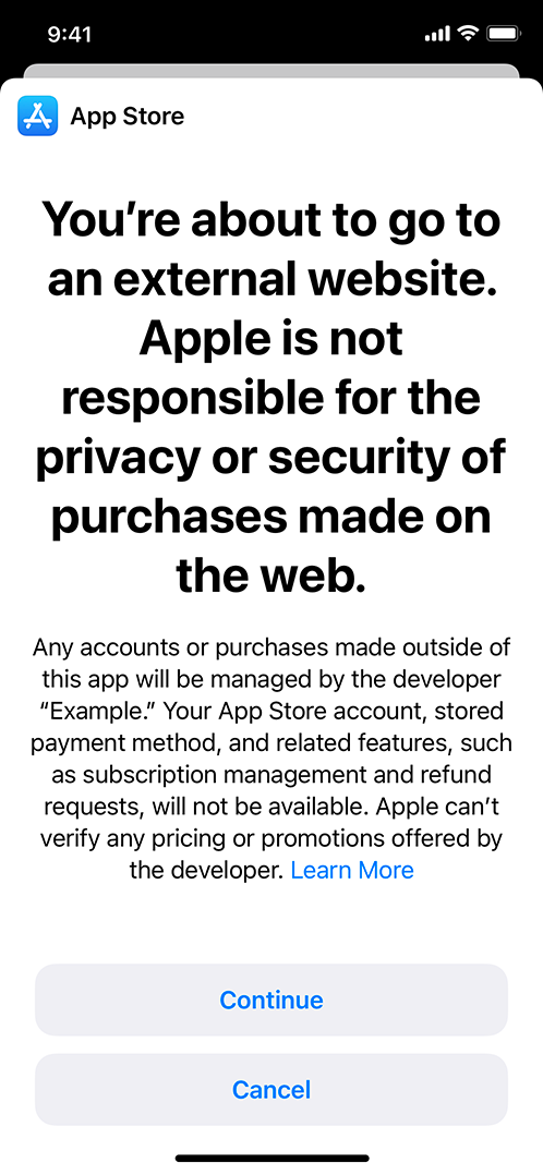 Apple Scare Screen