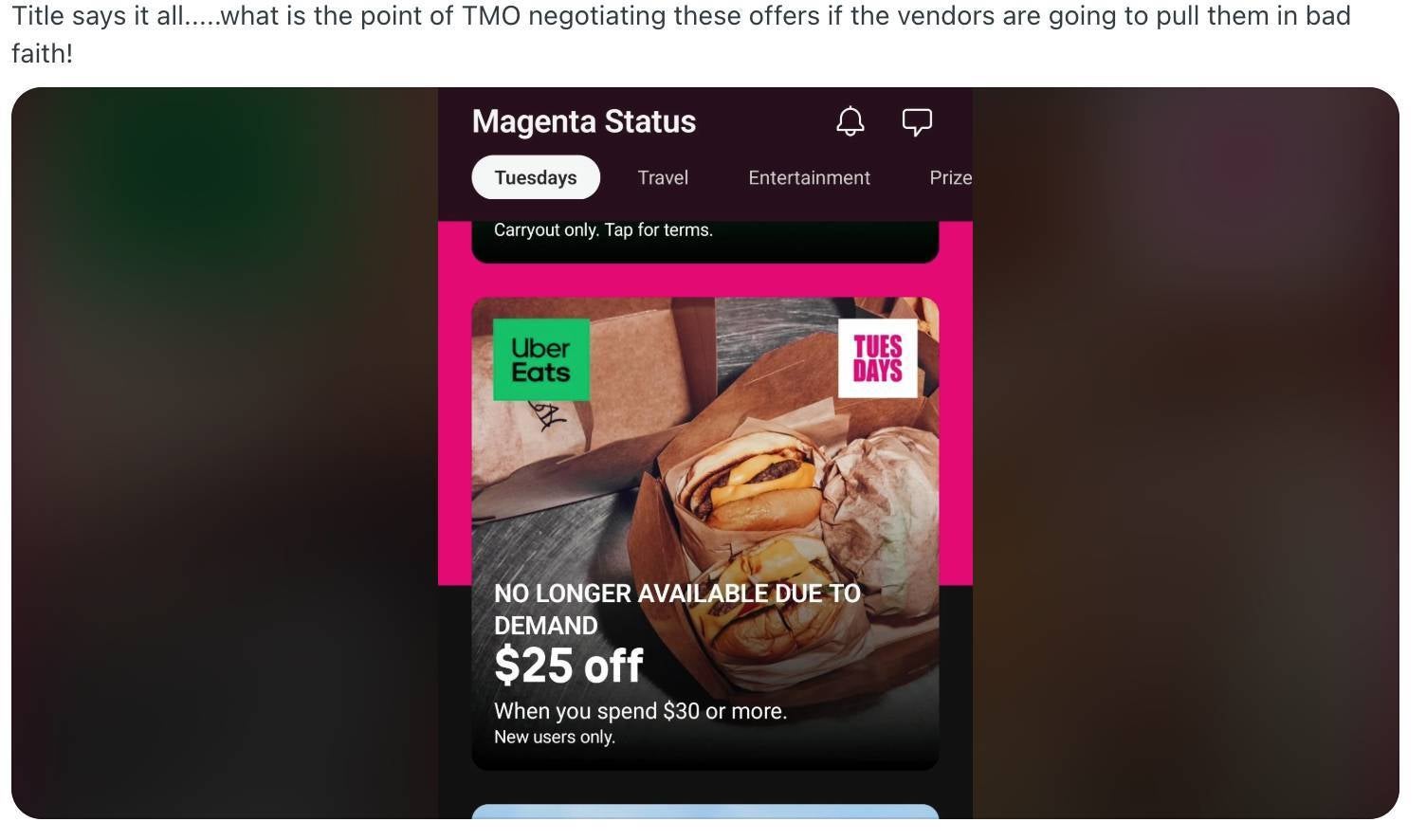 T-Mobile Tuesdays Offers