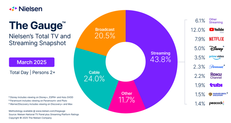 Netflix Leading Streaming