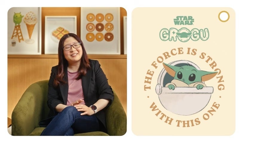 Grogu-inspired Disney themed tag