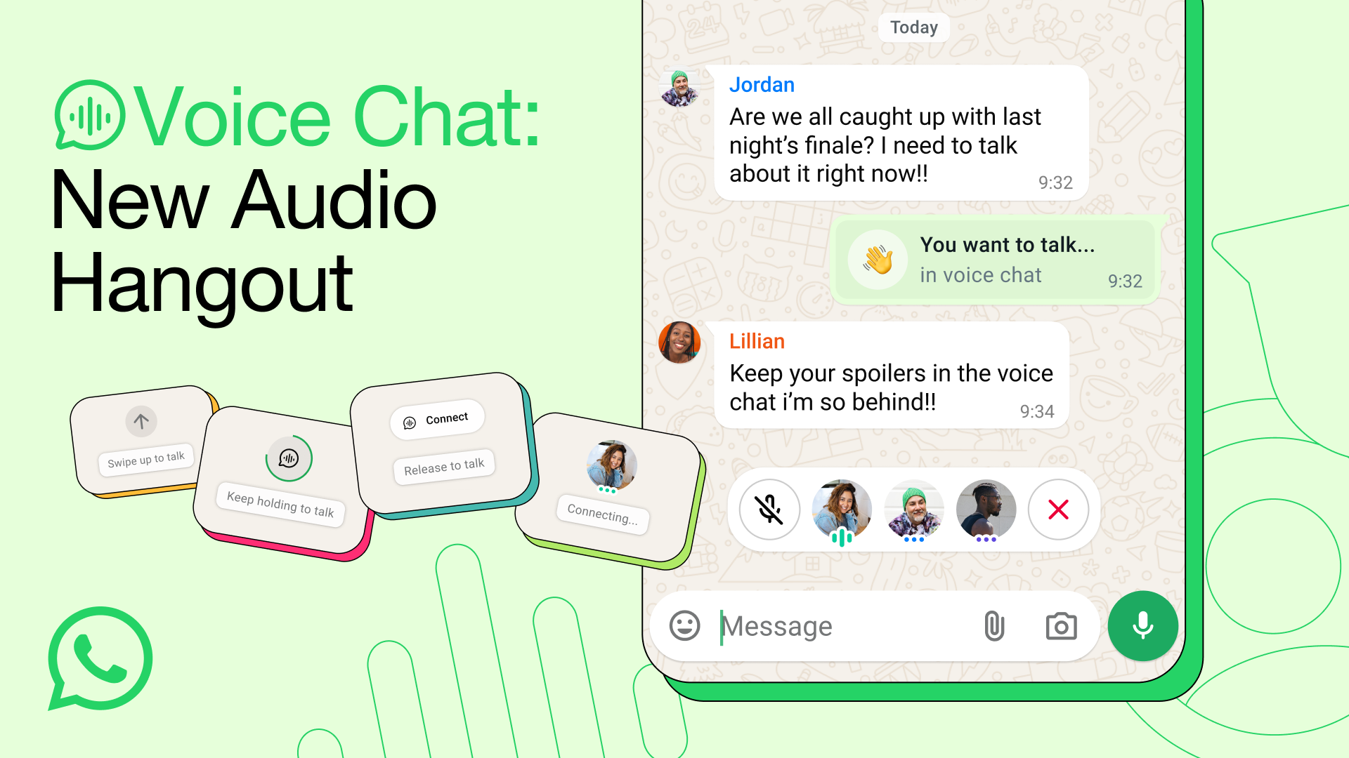 Live Audio Chat Feature