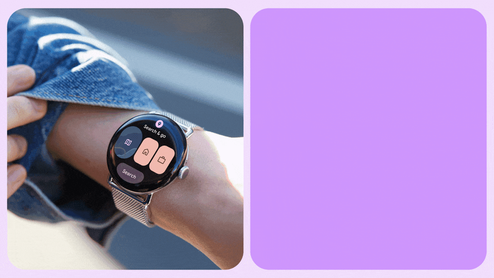Wear OS 6 tiles