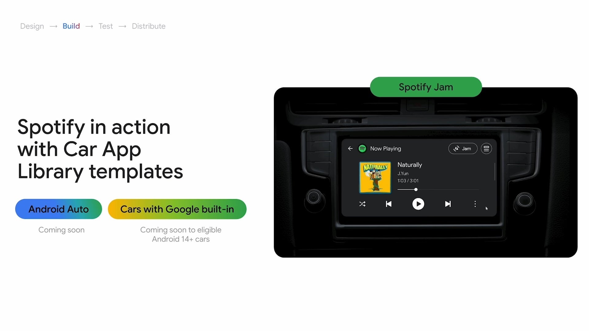 Spotify Jam working within Android Auto