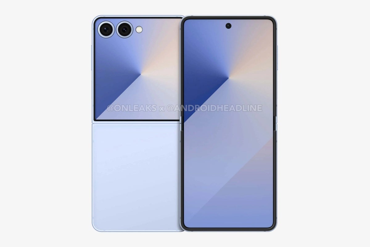 Galaxy Z Flip 7 all-screen cover design