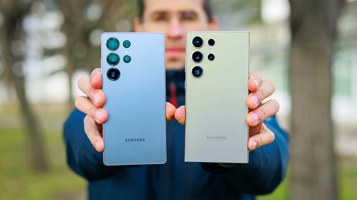 Galaxy S24 Ultra and the Galaxy S25 Ultra with 5,000 mAh batteries