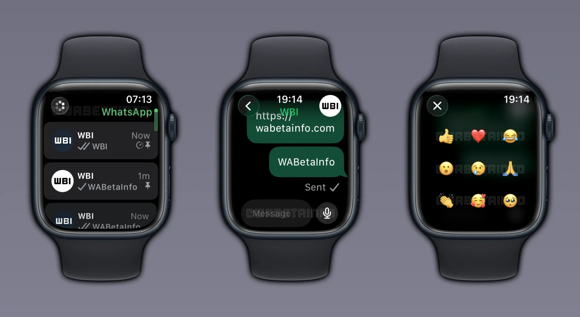 WhatsApp on Apple Watch