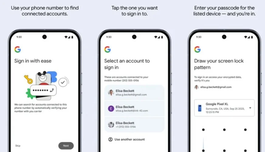 New Google Feature Allows Easy Access to Gmail with Mobile Number