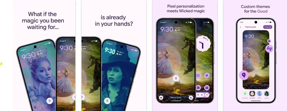 Pixel with customized theme