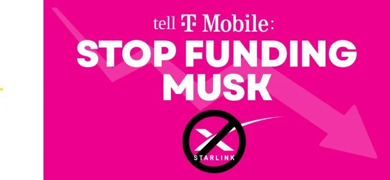 T-Mobile subscribers protesting