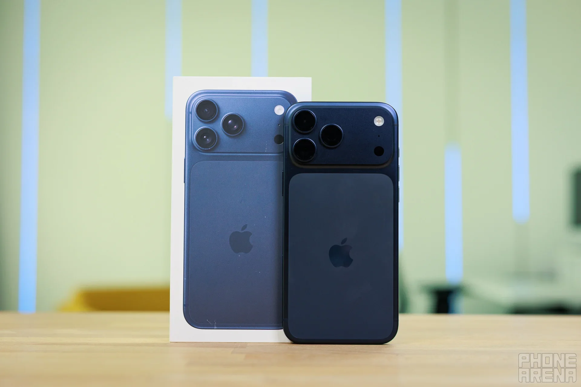 iPhone 17 Pro after being recovered from mud