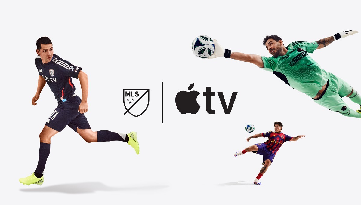 MLS football match on Apple TV