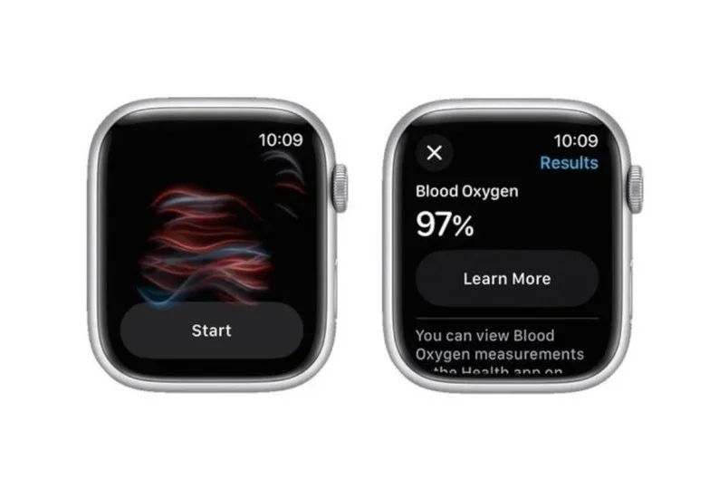 Apple Watch Blood Oxygen Feature