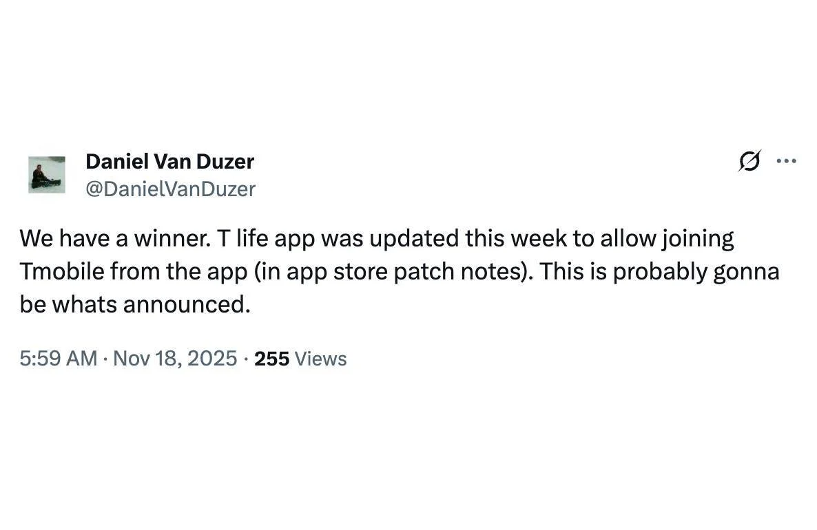 T-Life app update teaser image