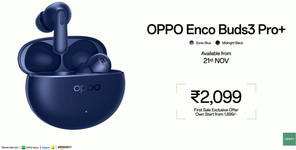 Oppo Enco Buds3 Pro+