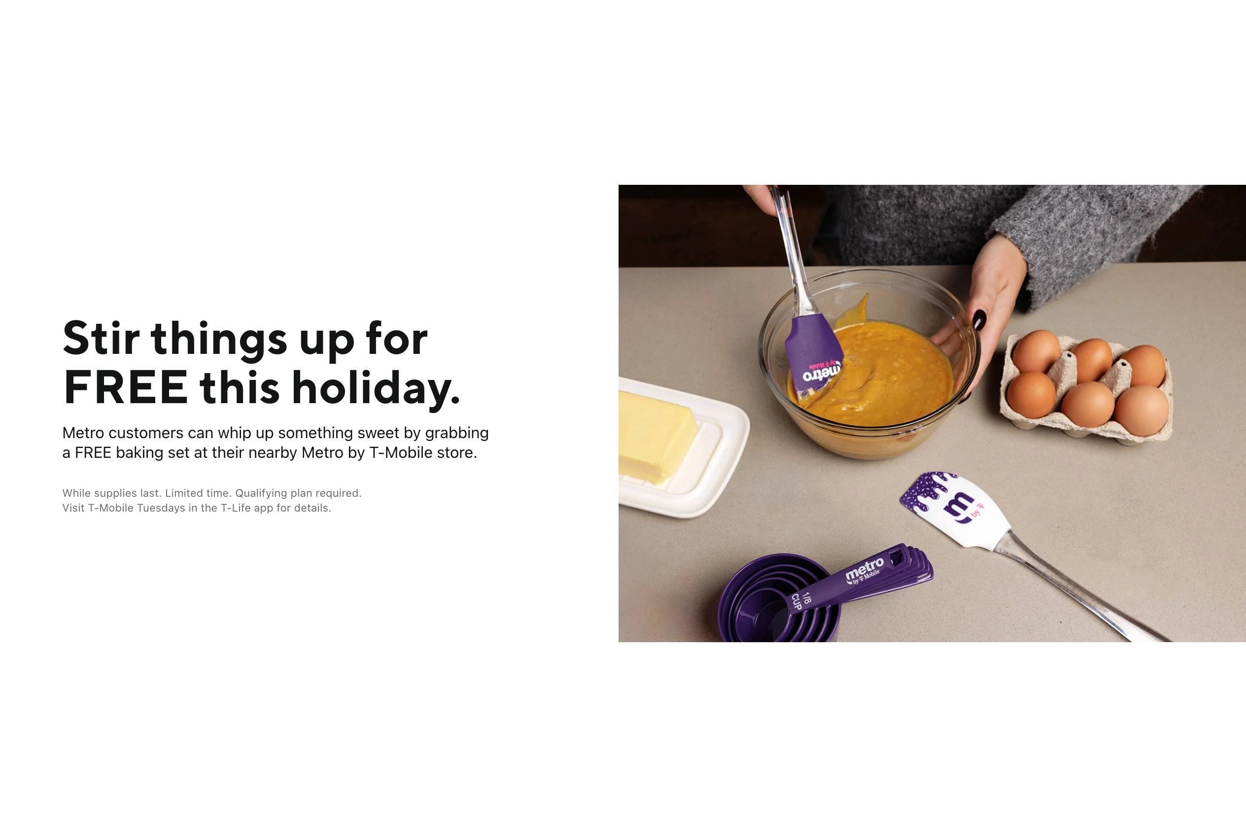 Metro by T-Mobile baking set