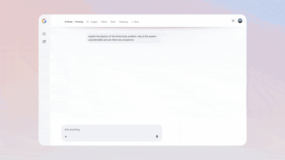 AI Mode Visual Layouts
