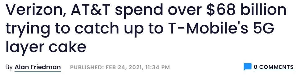 Verizon and AT&T win C-band licenses, 2021