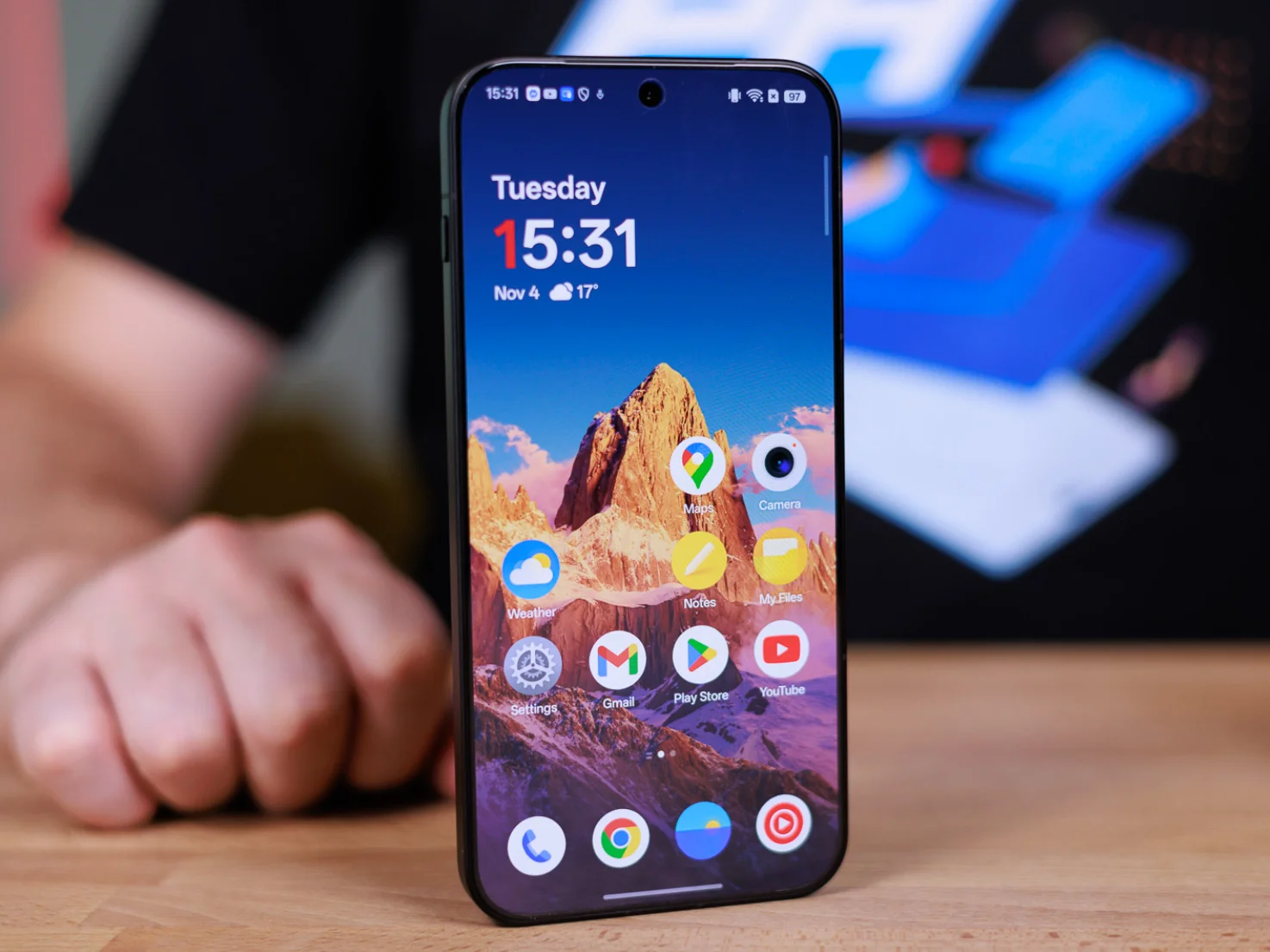 OnePlus 15 with 7,300mAh battery