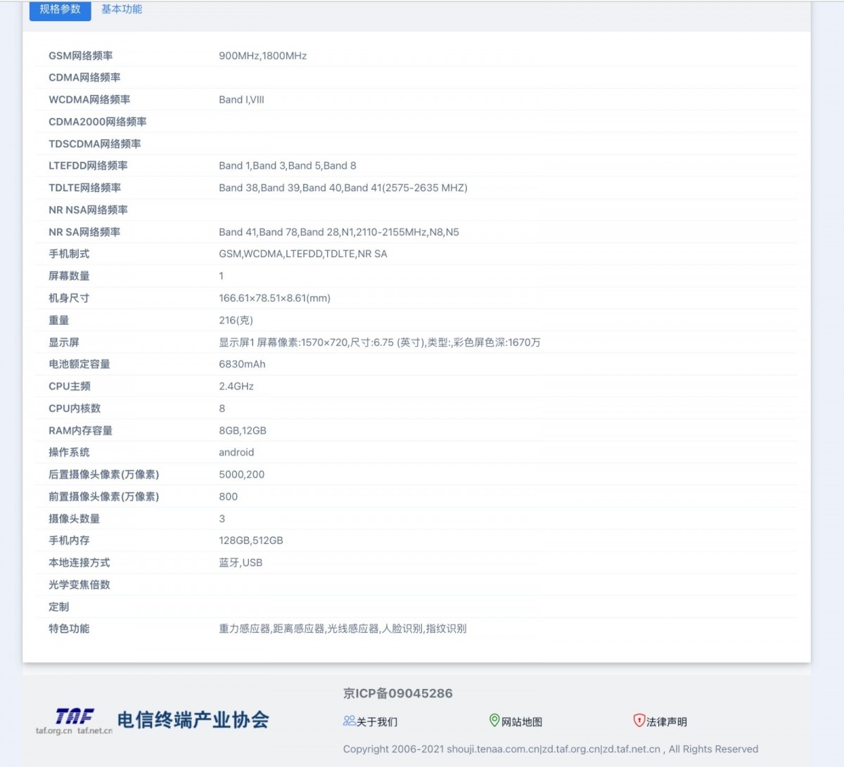 Oppo PLT120 phone image