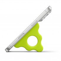 Hikawa Phone Grip & Stand in Chartreuse