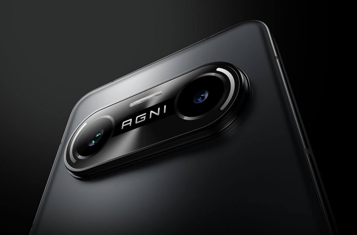 Lava Agni 4 rear camera setup