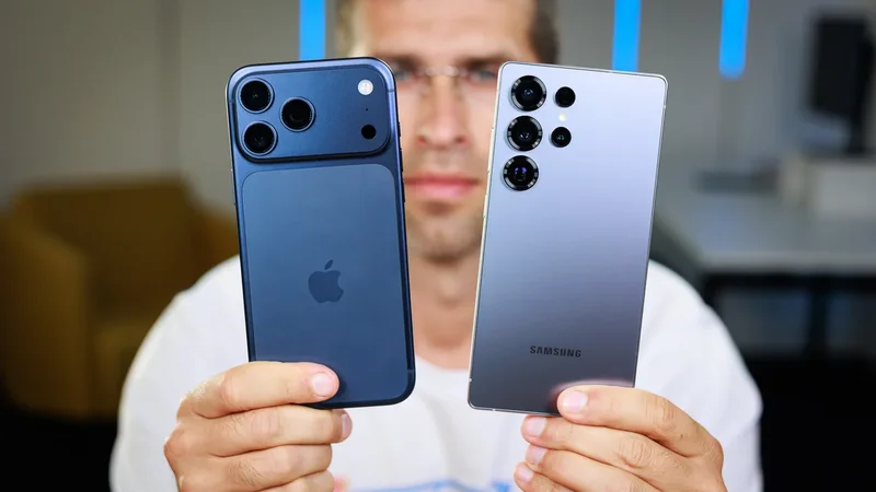 Galaxy and iPhone go separate ways